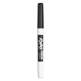 EXPO® Low-Odor Dry-Erase Marker, Fine Bullet Tip, Black, 36/Box (SAN1921062)