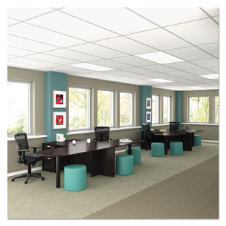 Alera® Valencia Series D Top Desk, 71w x 35.5d x 29.63h, Espresso (ALEVA277236ES)