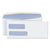 Universal® Double Window Business Envelope, #9, Commercial Flap, Gummed Closure, 3.88 x 8.88, White, 500/Box (UNV36301)