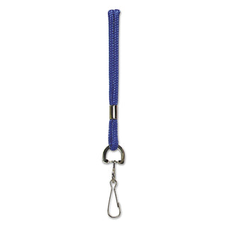 SICURIX® Rope Lanyard with Hook, 36", Nylon, Blue (BAU68903)