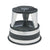 Cramer® Kik-Step Steel Step Stool, 2-Step, 350 lb Capacity, 16" dia. x 14.25h, Silvertone (CRA100101)