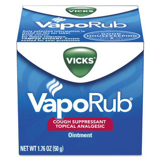 Vicks® VapoRub Cough Suppressant Ointment, 1.76 oz. Pack, 36/Case (PGC00361)