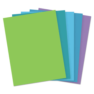 Astrobrights® Color Paper - "Cool" Assortment, 24lb, 8.5 x 11, Assorted Cool Colors, 500/Ream (WAU20274)