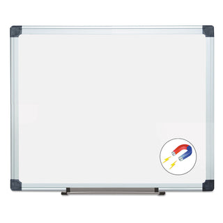 MasterVision™ Porcelain Value Dry Erase Board, 24 x 36, White, Aluminum Frame (BVCCR0601170MV)