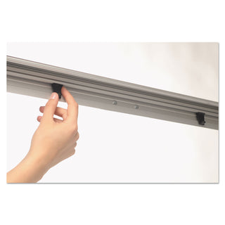 MasterVision™ Telescoping Tripod Display Easel, Adjusts 38" to 69" High, Metal, Silver (BVCFLX05102MV)