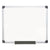 MasterVision™ Value Melamine Dry Erase Board, 24 x 36, White, Aluminum Frame (BVCMA0312170MV)