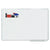 MasterVision™ Grid Planning Board w/ Accessories, 1 x 2 Grid, 72 x 48, White/Silver (BVCMA2792830A)