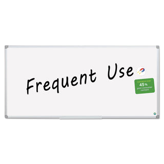 MasterVision™ Earth Gold Ultra Magnetic Dry Erase Boards, 48 x 96, White, Aluminum Frame (BVCMA2107790)
