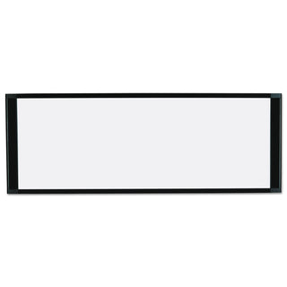 MasterVision™ Cubicle Workstation Dry Erase Board, 36 x18, Black Aluminum Frame (BVCMA10007705)