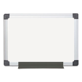 MasterVision™ Value Melamine Dry Erase Board, 18 x 24, White, Aluminum Frame (BVCMA0212170MV)