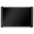 MasterVision™ Black fabric bulletin board, 24 x 36, Silver/Black (BVCMVI030301)