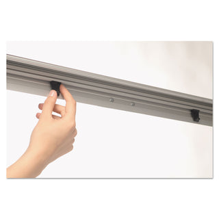 MasterVision™ Telescoping Tripod Display Easel, Adjusts 35" to 64" High, Metal, Silver (BVCFLX09102MV)