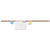 Universal® Cork Bulletin Bar, 48 x 1, Brown Surface, Silver Aluminum Frame (UNV43448)