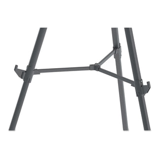 MasterVision™ Quantum Heavy Duty Display Easel, 35.62" - 61.22"H, Plastic, Black (BVCFLX11404)
