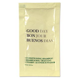 Good Day™ Conditioning Shampoo, 0.25 oz Tube, 500/Carton (GTP485)