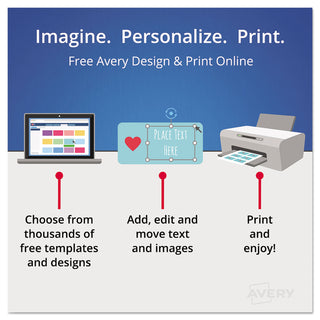 Avery® Durable Permanent ID Labels with TrueBlock Technology, Laser Printers, 3.25 x 8.38, White, 3/Sheet, 50 Sheets/Pack (AVE61531)