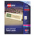 Avery® Large Embossed Tent Card, Ivory, 3 1/2 x 11, 1 Card/Sheet, 50/Box (AVE5915)