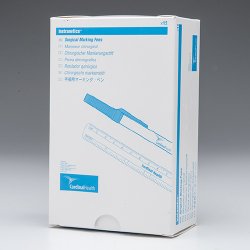 Cardinal Health™ Skin Marker with Ruler Gentian Violet Ink Sterile Wide Barrel Regular Tip (970843_BX)