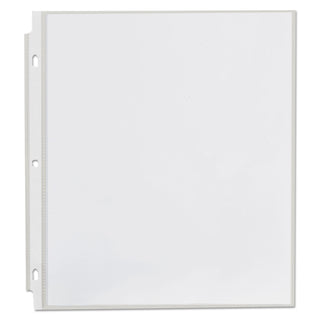 Universal® Top-Load Poly Sheet Protectors, Heavy Gauge, Clear, 50/Pack (UNV21128)