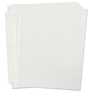 Universal® Top-Load Poly Sheet Protectors, Nonglare, Economy, Letter, 200/Box (UNV21127)