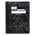 Mead® Composition Book, Wide/Legal Rule, Black Cover, 9.75 x 7.5, 100 Sheets (MEA09910)