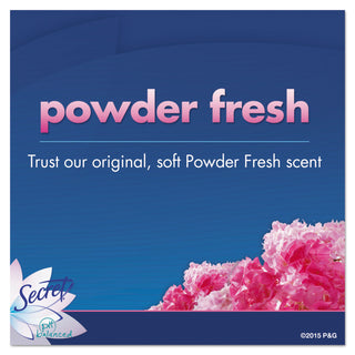 Secret® Invisible Solid Anti-Perspirant and Deodorant, Powder Fresh, 0.5 oz Stick, 24/Carton (PGC31384)