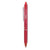 Pilot® FriXion Clicker Erasable Retractable Gel Pen, Fine 0.7mm, Red Ink, Red Barrel (PIL31452)