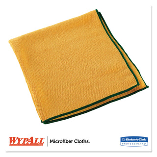 WypAll® Microfiber Cloths, Reusable, 15.75 x 15.75, Yellow, 24/Carton (KIM83610CT)