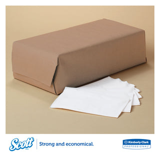 Scott® Dinner Napkins, White, 2 Ply, Case of 3000 (98200KIM)
