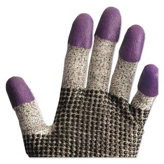 KleenGuard™ G60 Purple Nitrile Gloves, 240mm Length, Large/Size 9, Black/White, 12 Pairs/Carton (KCC97432)