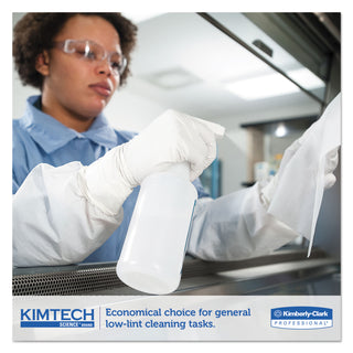 Kimtech™ Precision Wiper, POP-UP Box, 1-Ply, 14.7 x 16.6, Unscented, White, 144/Box, 15 Boxes/Carton (05514KIM)