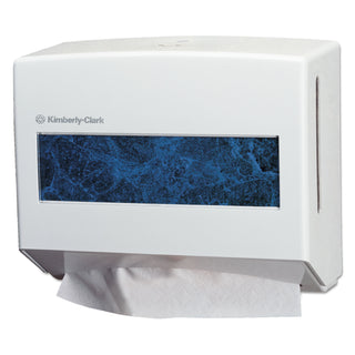 Kimberly-Clark Professional Scottfold Compact Towel Dispenser, 10.75 x 4.75 x 9, Pearl White (KCC09217)