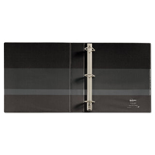Avery® Heavy-Duty Non Stick View Binder with DuraHinge and Slant Rings, 3 Rings, 1.5" Capacity, 11 x 8.5, Black (AVE05400)