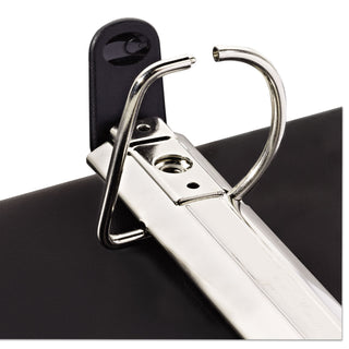 Avery® Heavy-Duty Non Stick View Binder with DuraHinge and Slant Rings, 3 Rings, 1" Capacity, 11 x 8.5, Black (AVE05300)