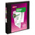 Avery® Durable View Binder with DuraHinge and Slant Rings, 3 Rings, 1" Capacity, 11 x 8.5, Black (AVE17011)