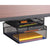 Safco® Onyx Hanging Organizer w/Drawer, Under Desk Mount, 12 1/3 x 10 x 7 1/4, Black (SAF3244BL)