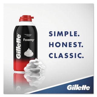 Gillette® Foamy Shave Cream, Trial Size, 2 oz. Can, 48/Case (PGC14501)