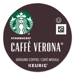 Starbucks® Caffe Verona Coffee K-Cups Pack, 24/Box, 4 Boxes/Carton (SBK011111160CT)