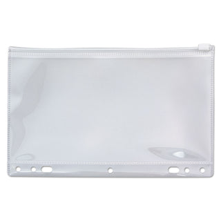 Anglers Zip-All Ring Binder Pocket, 6 x 9 1/2, Clear (AVTANG51)