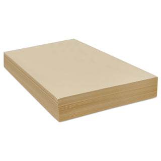 Pacon® Cream Manila Drawing Paper, 50lb, 18 x 24, Cream Manila, 500/Pack (PAC4118)