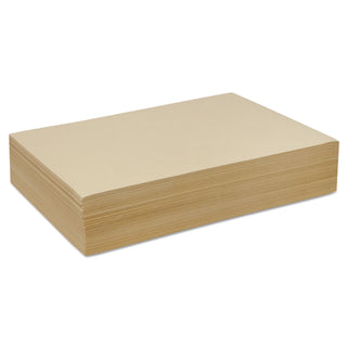 Pacon® Cream Manila Drawing Paper, 50lb, 12 x 18, Cream Manila, 500/Pack (PAC4112)