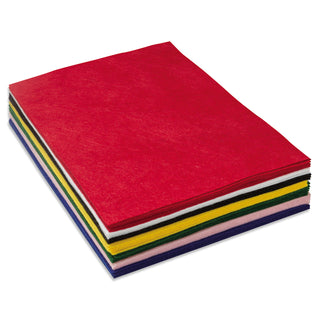 Creativity Street® One Pound Felt Sheet Pack, Rectangular, 9 x 12, Assorted Colors (CKC3904) (CKC3904)