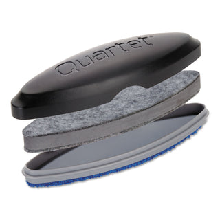 Quartet® Premium Magnetic 3-in-1 Eraser, 2" x 1.38" x 6.5" (QRTBFEB3)