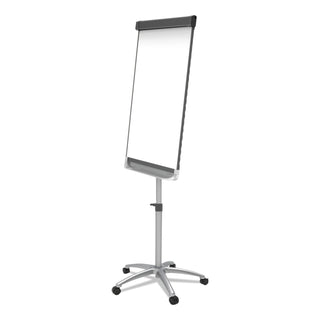 Quartet® Prestige 2 Mobile Presentation Easel, 3 ft x 2 ft, Silver/White (QRTECM32P2)