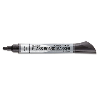 Quartet® Premium Glass Board Dry Erase Marker, Broad Bullet Tip, Assorted Colors, 4/Pack (QRT79552)