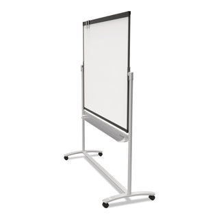 Quartet® Prestige 2 Mobile Presentation Easel, 6 ft x 4 ft, Silver/Graphite (QRTECM64P2)