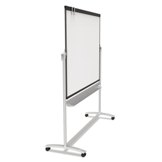 Quartet® Prestige 2 Mobile Presentation Easel, 6 ft x 4 ft, Silver/Graphite (QRTECM64P2)