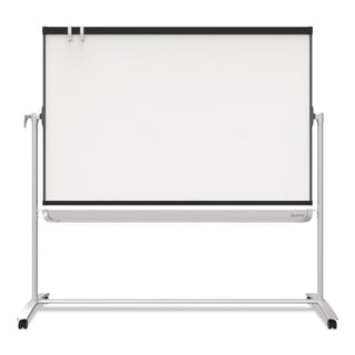 Quartet® Prestige 2 Mobile Presentation Easel, 6 ft x 4 ft, Silver/Graphite (QRTECM64P2)