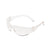 MCR™ Safety Checklite® CL1 Frameless Safety Glasses, Polycarbonate Clear Lens, Duramass®, Clear Polycarbonate Temples (135-CL110)