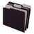 Pendaflex® Interior File Folders, 1/3-Cut Tabs, Letter Size, Black/Gray, 100/Box (ESS421013BLA)